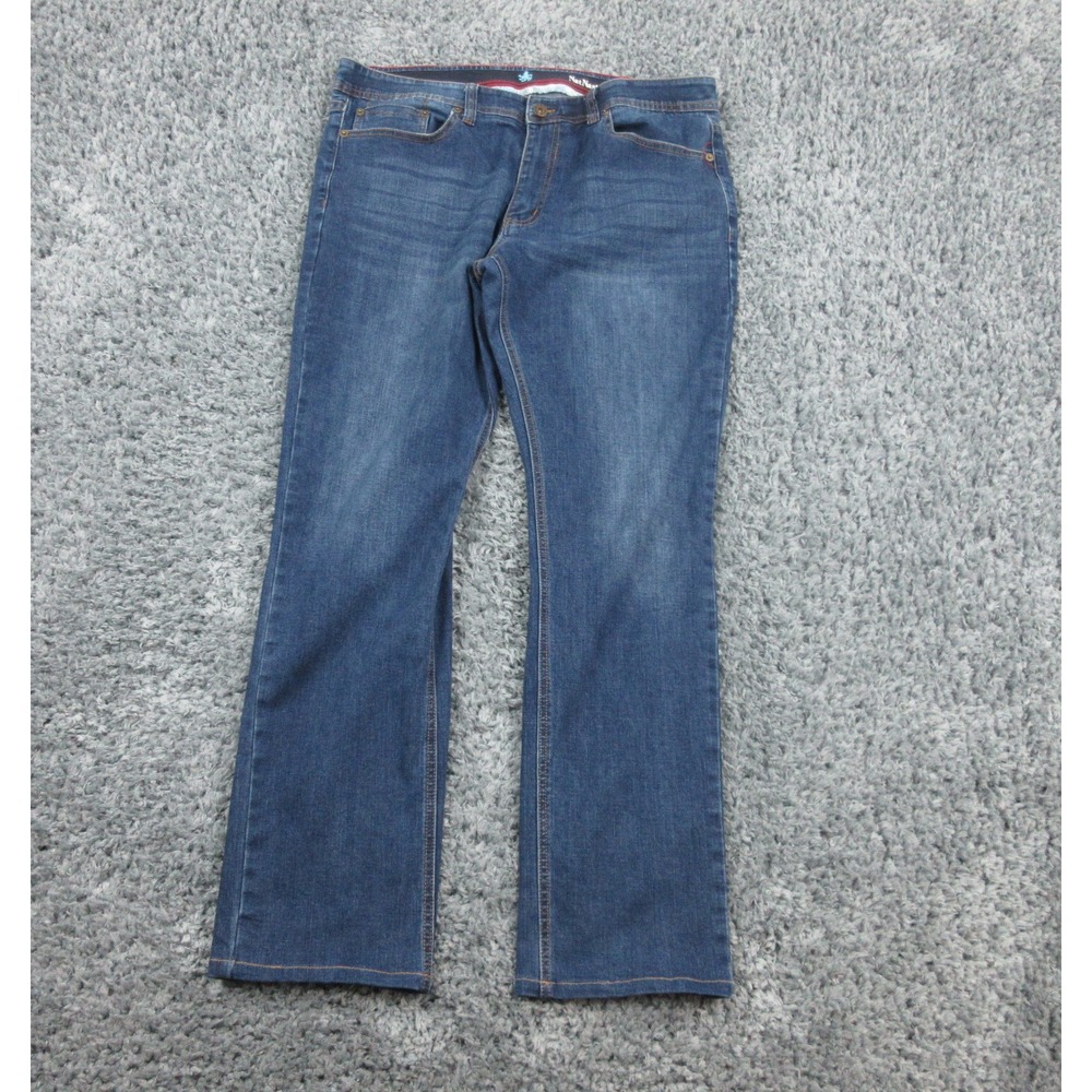 Nat Nast Jeans Mens 38x34 Blue Straight Straight 38x31*